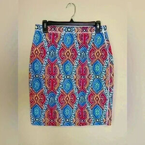 NWOT J. McLaughlin Casavito Halle Reversible Pencil Skirt Size S EUC!!